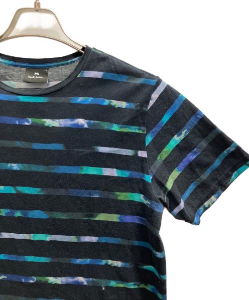 PAUL SMITH（ポールスミス）PAUL SMITH (ポールスミス) 半袖カットソー ブラック サイズ:Ｌの古着・服飾アイテム