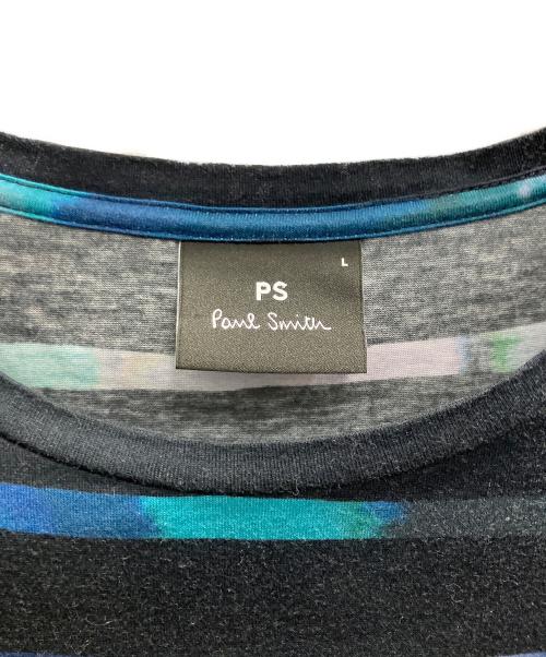 PAUL SMITH（ポールスミス）PAUL SMITH (ポールスミス) 半袖カットソー ブラック サイズ:Ｌの古着・服飾アイテム