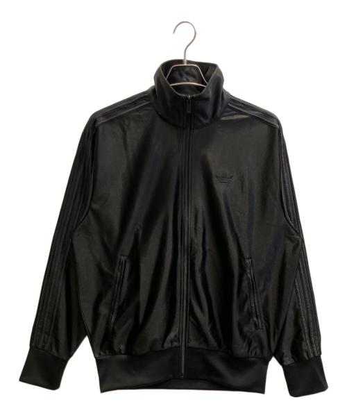 adidas（アディダス）adidas (アディダス) ファイヤーバード メタリックトラックトップ ブラック サイズ:Ｌの古着・服飾アイテム