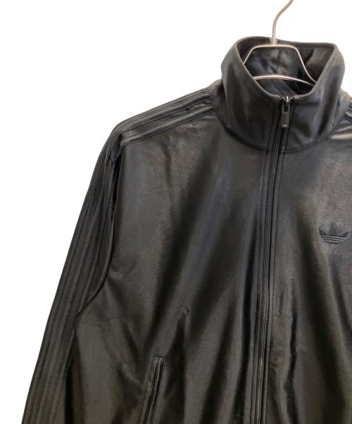 adidas（アディダス）adidas (アディダス) ファイヤーバード メタリックトラックトップ ブラック サイズ:Ｌの古着・服飾アイテム