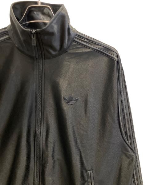 adidas（アディダス）adidas (アディダス) ファイヤーバード メタリックトラックトップ ブラック サイズ:Ｌの古着・服飾アイテム