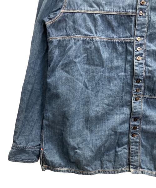 HAI SPORTING GEAR（ハイスポーティングギア）HAI SPORTING GEAR (ハイスポーティングギア) 長袖シャツ インディゴ サイズ:Мの古着・服飾アイテム