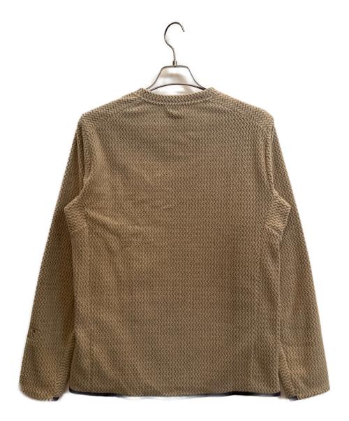 Patagonia（パタゴニア）Patagonia (パタゴニア) R1エア クルーネック ベージュ サイズ:Мの古着・服飾アイテム