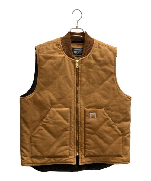 CarHartt（カーハート）CarHartt (カーハート) ダックベスト カーキ サイズ:Ｌの古着・服飾アイテム