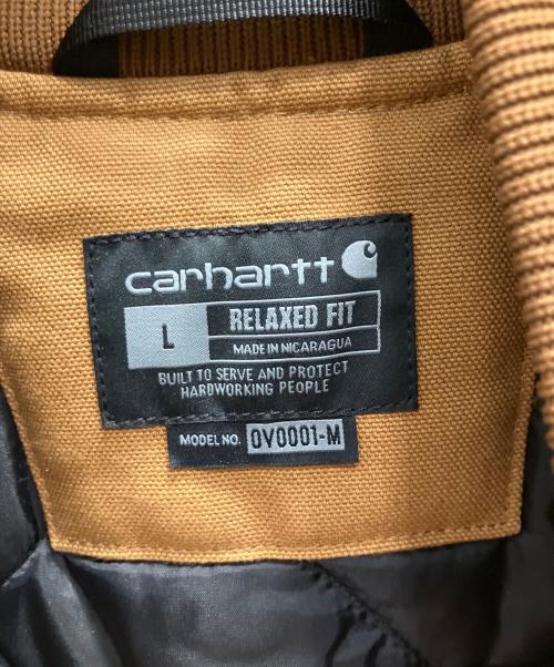 CarHartt（カーハート）CarHartt (カーハート) ダックベスト カーキ サイズ:Ｌの古着・服飾アイテム