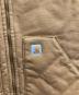 中古・古着 CarHartt (カーハート) ダックベスト カーキ サイズ:Ｌ：14000円