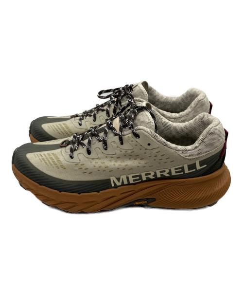 MERRELL（メレル）MERRELL (メレル) アジリティー ピーク 5 オイスター/コヨーテ ベージュ サイズ:SIZE 27.5cmの古着・服飾アイテム