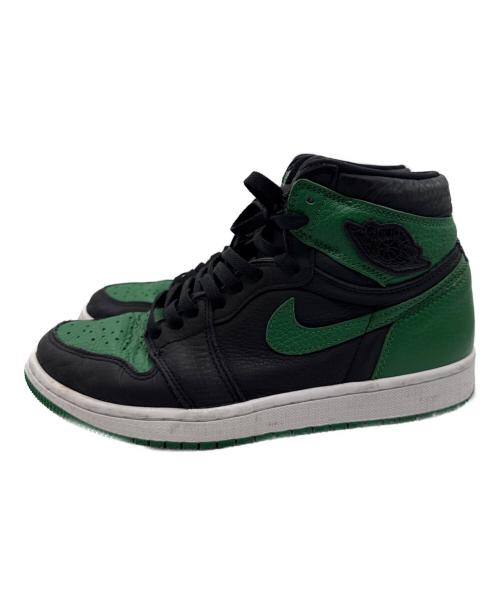 NIKE（ナイキ）NIKE (ナイキ) RetroHighOG Black/Pine Green グリーン×ブラック サイズ:26.5cmの古着・服飾アイテム