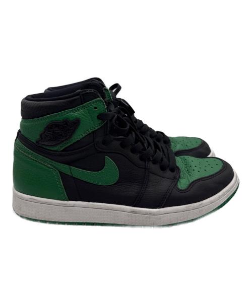 NIKE（ナイキ）NIKE (ナイキ) RetroHighOG Black/Pine Green グリーン×ブラック サイズ:26.5cmの古着・服飾アイテム