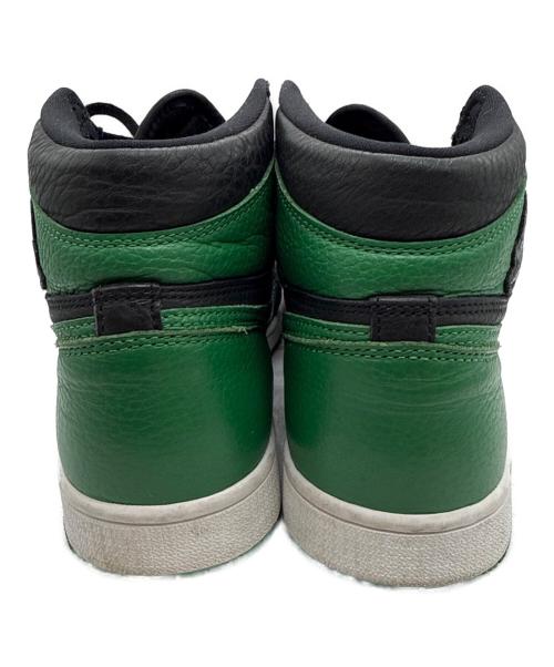 NIKE（ナイキ）NIKE (ナイキ) RetroHighOG Black/Pine Green グリーン×ブラック サイズ:26.5cmの古着・服飾アイテム