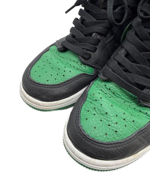 NIKE（ナイキ）NIKE (ナイキ) RetroHighOG Black/Pine Green グリーン×ブラック サイズ:26.5cmの古着・服飾アイテム