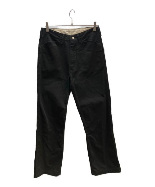 LEE（リー）LEE (リー) ストレートパンツ ブラック サイズ:W30×L33の古着・服飾アイテム