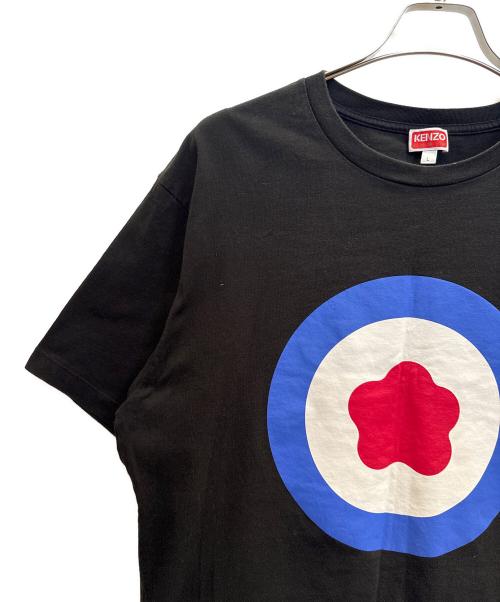 KENZO PARIS（ケンゾー・パリ）KENZO PARIS (ケンゾー・パリ) CLASSIC KENZO TARGET T-SHIRT ブラック サイズ:Ｌの古着・服飾アイテム
