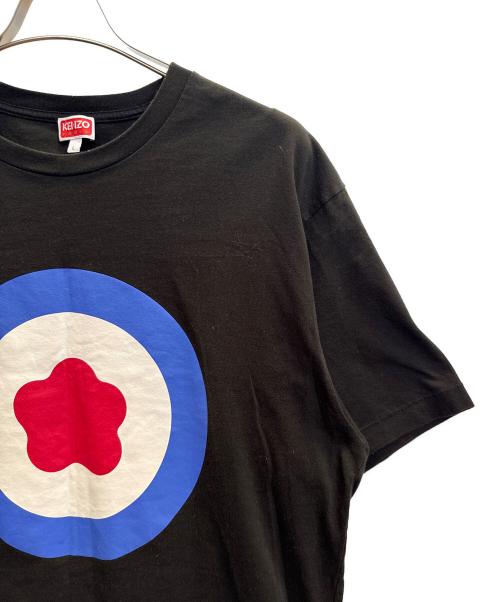 KENZO PARIS（ケンゾー・パリ）KENZO PARIS (ケンゾー・パリ) CLASSIC KENZO TARGET T-SHIRT ブラック サイズ:Ｌの古着・服飾アイテム