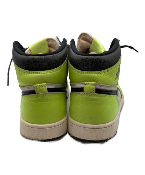 NIKE（ナイキ）NIKE (ナイキ) AIR JORDAN ホワイト×グリーン サイズ:SIZE 27.5cmの古着・服飾アイテム
