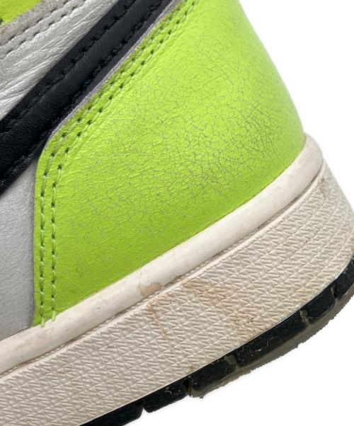 NIKE（ナイキ）NIKE (ナイキ) AIR JORDAN ホワイト×グリーン サイズ:SIZE 27.5cmの古着・服飾アイテム