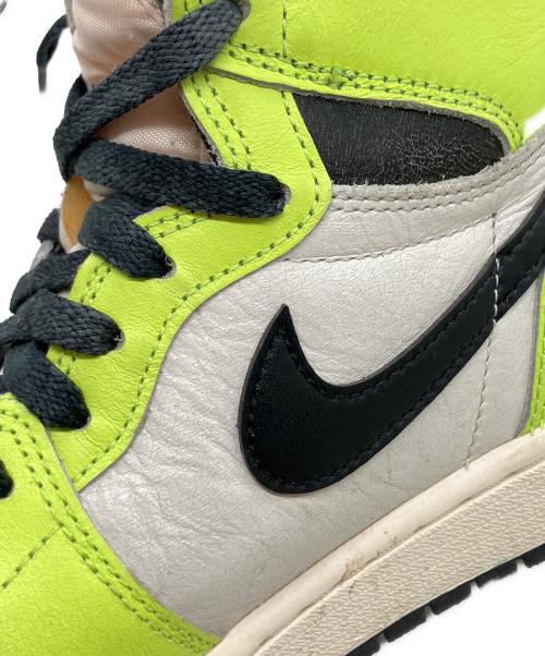 NIKE（ナイキ）NIKE (ナイキ) AIR JORDAN ホワイト×グリーン サイズ:SIZE 27.5cmの古着・服飾アイテム