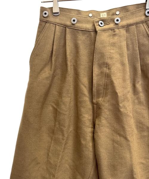 T.T（タイガ タカハシ）T.T (タイガ タカハシ) MINER TROUSERS ブラウン サイズ:W30の古着・服飾アイテム