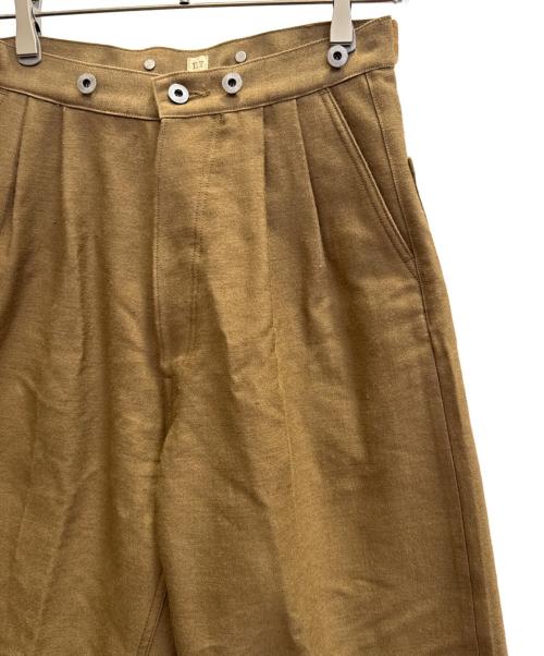 T.T（タイガ タカハシ）T.T (タイガ タカハシ) MINER TROUSERS ブラウン サイズ:W30の古着・服飾アイテム