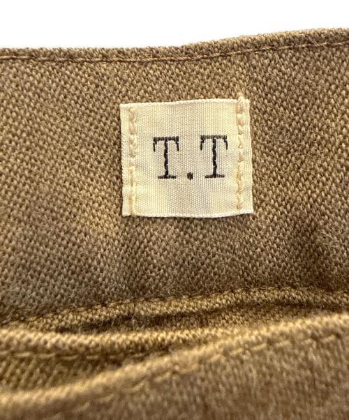 T.T（タイガ タカハシ）T.T (タイガ タカハシ) MINER TROUSERS ブラウン サイズ:W30の古着・服飾アイテム