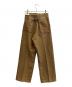 T.T (タイガ タカハシ) MINER TROUSERS ブラウン サイズ:W30：26000円