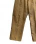 中古・古着 T.T (タイガ タカハシ) MINER TROUSERS ブラウン サイズ:W30：26000円