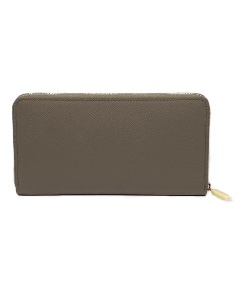 CELINE（セリーヌ）CELINE (セリーヌ) ラージジップドウォレット ベージュの古着・服飾アイテム