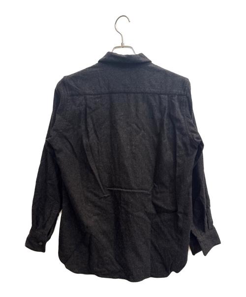 COMME des GARCONS SHIRT（コムデギャルソンシャツ）COMME des GARCONS SHIRT (コムデギャルソンシャツ) 横タグ　ウールスイングトップ ブラック サイズ:Ｓの古着・服飾アイテム