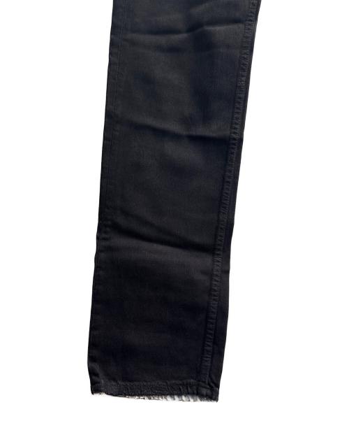 MARTIN MARGIELA（マルタン・マルジェラ）MARTIN MARGIELA (マルタン・マルジェラ) アーティザナル　ペンキデニムパンツ ブラック×インディゴ サイズ:Ｓの古着・服飾アイテム