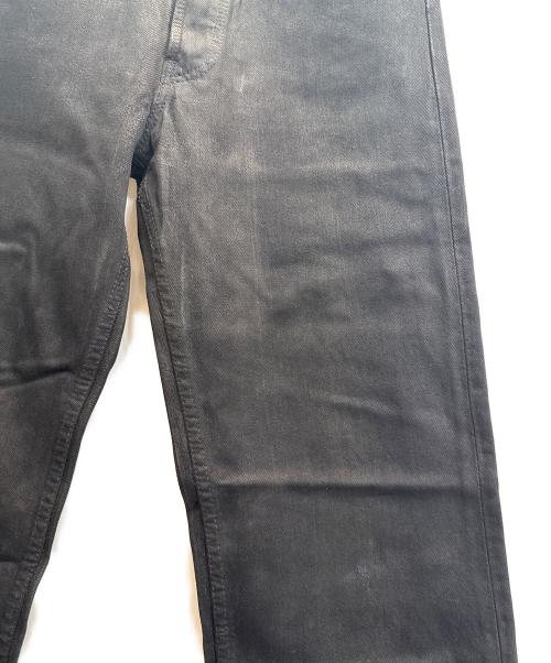 MARTIN MARGIELA（マルタン・マルジェラ）MARTIN MARGIELA (マルタン・マルジェラ) アーティザナル　ペンキデニムパンツ ブラック×インディゴ サイズ:Ｓの古着・服飾アイテム
