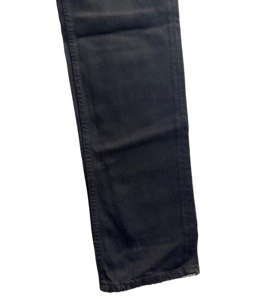 MARTIN MARGIELA（マルタン・マルジェラ）MARTIN MARGIELA (マルタン・マルジェラ) アーティザナル　ペンキデニムパンツ ブラック×インディゴ サイズ:Ｓの古着・服飾アイテム