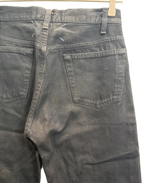 MARTIN MARGIELA（マルタン・マルジェラ）MARTIN MARGIELA (マルタン・マルジェラ) アーティザナル　ペンキデニムパンツ ブラック×インディゴ サイズ:Ｓの古着・服飾アイテム