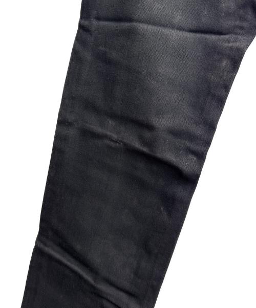 MARTIN MARGIELA（マルタン・マルジェラ）MARTIN MARGIELA (マルタン・マルジェラ) アーティザナル　ペンキデニムパンツ ブラック×インディゴ サイズ:Ｓの古着・服飾アイテム