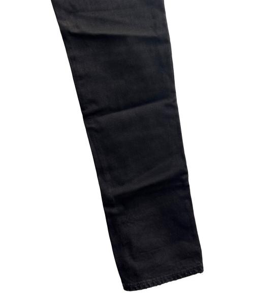 MARTIN MARGIELA（マルタン・マルジェラ）MARTIN MARGIELA (マルタン・マルジェラ) アーティザナル　ペンキデニムパンツ ブラック×インディゴ サイズ:Ｓの古着・服飾アイテム