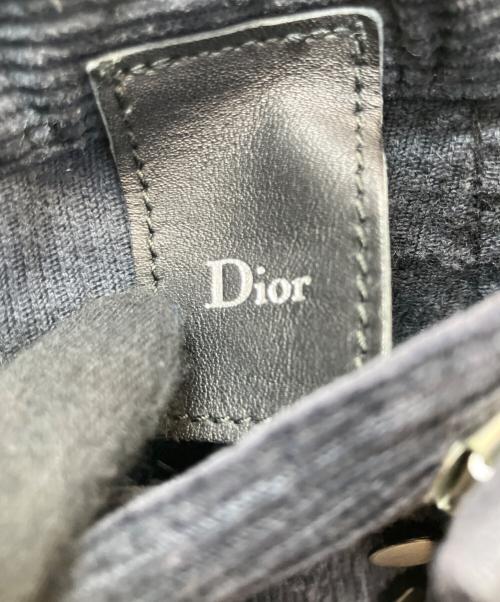 Dior（ディオール）Dior (ディオール) コーデュロイパンツ ブラック サイズ:66cm (W26)の古着・服飾アイテム