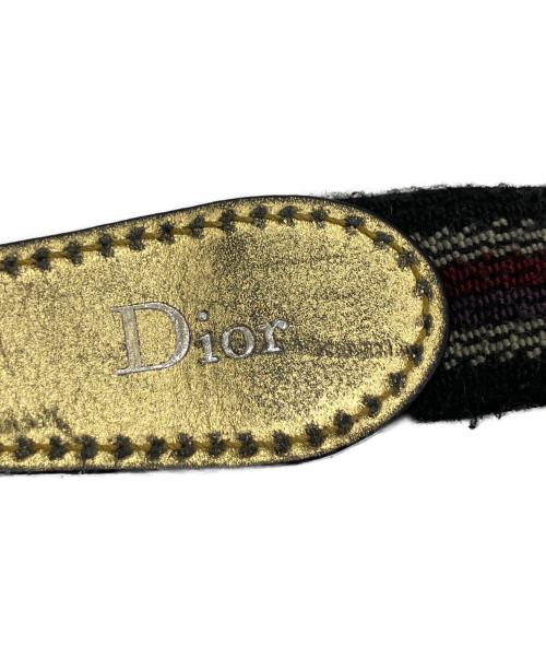 Dior（ディオール）Dior (ディオール) ベルト ブラックの古着・服飾アイテム