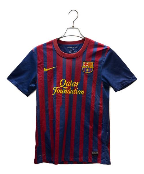 NIKE（ナイキ）NIKE (ナイキ) FCバルセロナ サッカーユニフォーム ネイビー×レッド サイズ:Ｓの古着・服飾アイテム