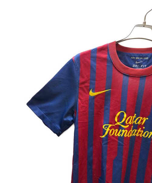 NIKE（ナイキ）NIKE (ナイキ) FCバルセロナ サッカーユニフォーム ネイビー×レッド サイズ:Ｓの古着・服飾アイテム