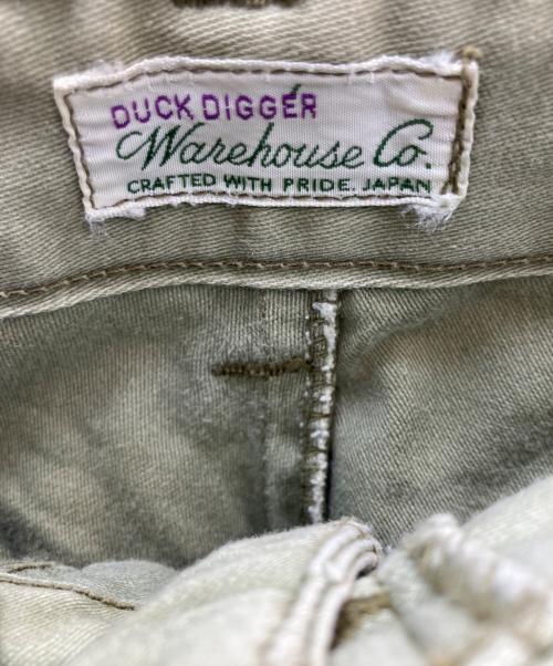 WAREHOUSE（ウエアハウス）WAREHOUSE (ウエアハウス) ダブルニーパンツ グリーン サイズ: 83.5cm (W33)の古着・服飾アイテム