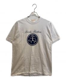 BROOKS BROTHERS（ブルックスブラザーズ）の古着「90's　半袖カットソー」｜ホワイト