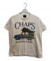 CHAPS RALPH LAUREN（チャップス ラルフローレン）の古着「半袖カットソー」｜ホワイト