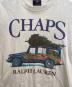 中古・古着 CHAPS RALPH LAUREN (チャップス ラルフローレン) 半袖カットソー ホワイト サイズ:フリー：4000円