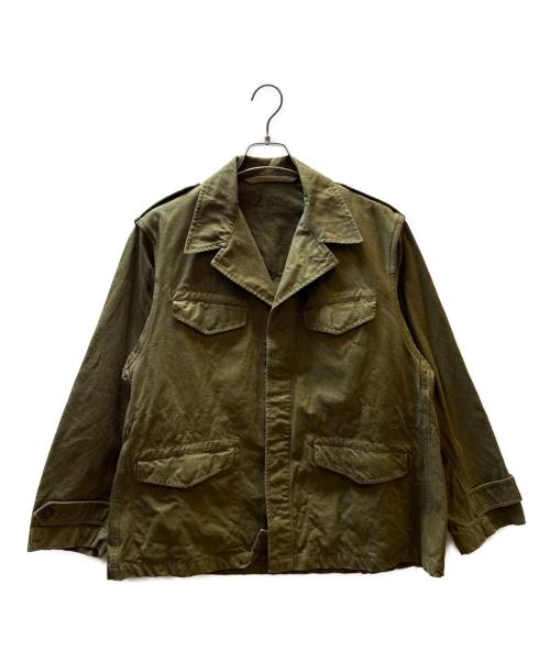 フランス軍（フランスグン）フランス軍 (フランスグン) フランス ミリタリージャケット オリーブ サイズ:不明の古着・服飾アイテム