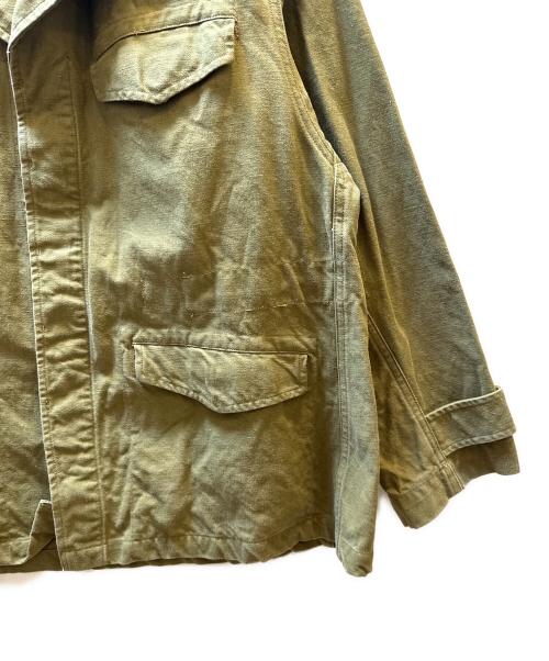 フランス軍（フランスグン）フランス軍 (フランスグン) フランス ミリタリージャケット オリーブ サイズ:不明の古着・服飾アイテム