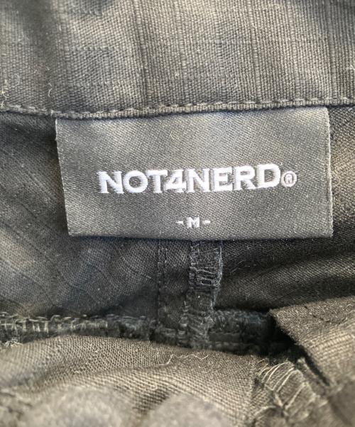 NOT4NERD（ノットフォーナード）NOT4NERD (ノットフォーナード) カーゴパンツ ブラック サイズ:Мの古着・服飾アイテム