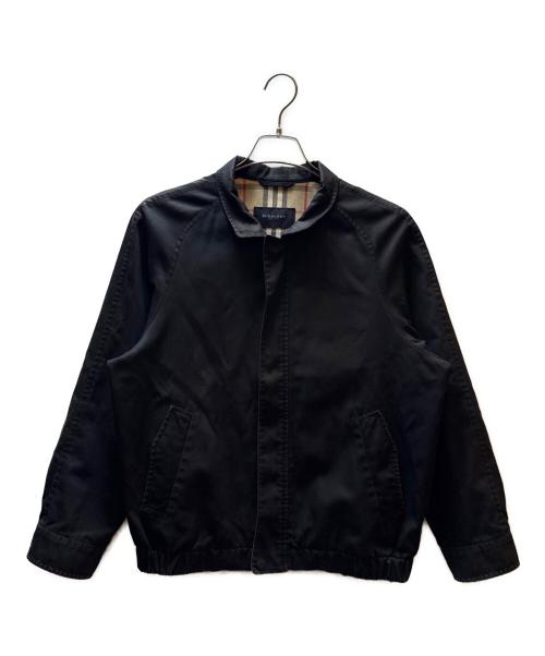 BURBERRY（バーバリー）BURBERRY (バーバリー) ジップブルゾン ブラック サイズ:Мの古着・服飾アイテム