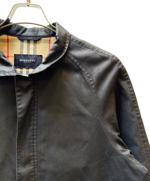 BURBERRY（バーバリー）BURBERRY (バーバリー) ジップブルゾン ブラック サイズ:Мの古着・服飾アイテム