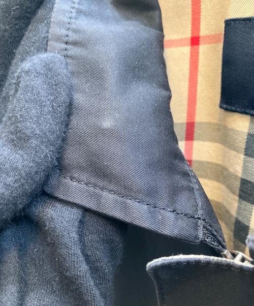 BURBERRY（バーバリー）BURBERRY (バーバリー) ジップブルゾン ブラック サイズ:Мの古着・服飾アイテム