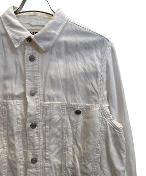 DIESEL（ディーゼル）DIESEL (ディーゼル) ジャケット ホワイト サイズ:Ｓの古着・服飾アイテム