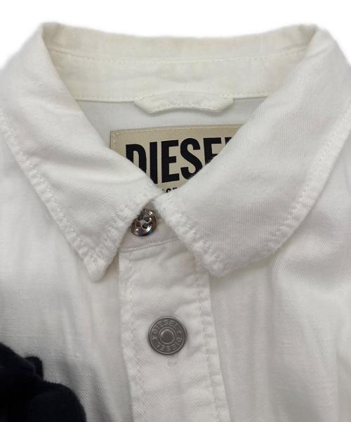 DIESEL（ディーゼル）DIESEL (ディーゼル) ジャケット ホワイト サイズ:Ｓの古着・服飾アイテム